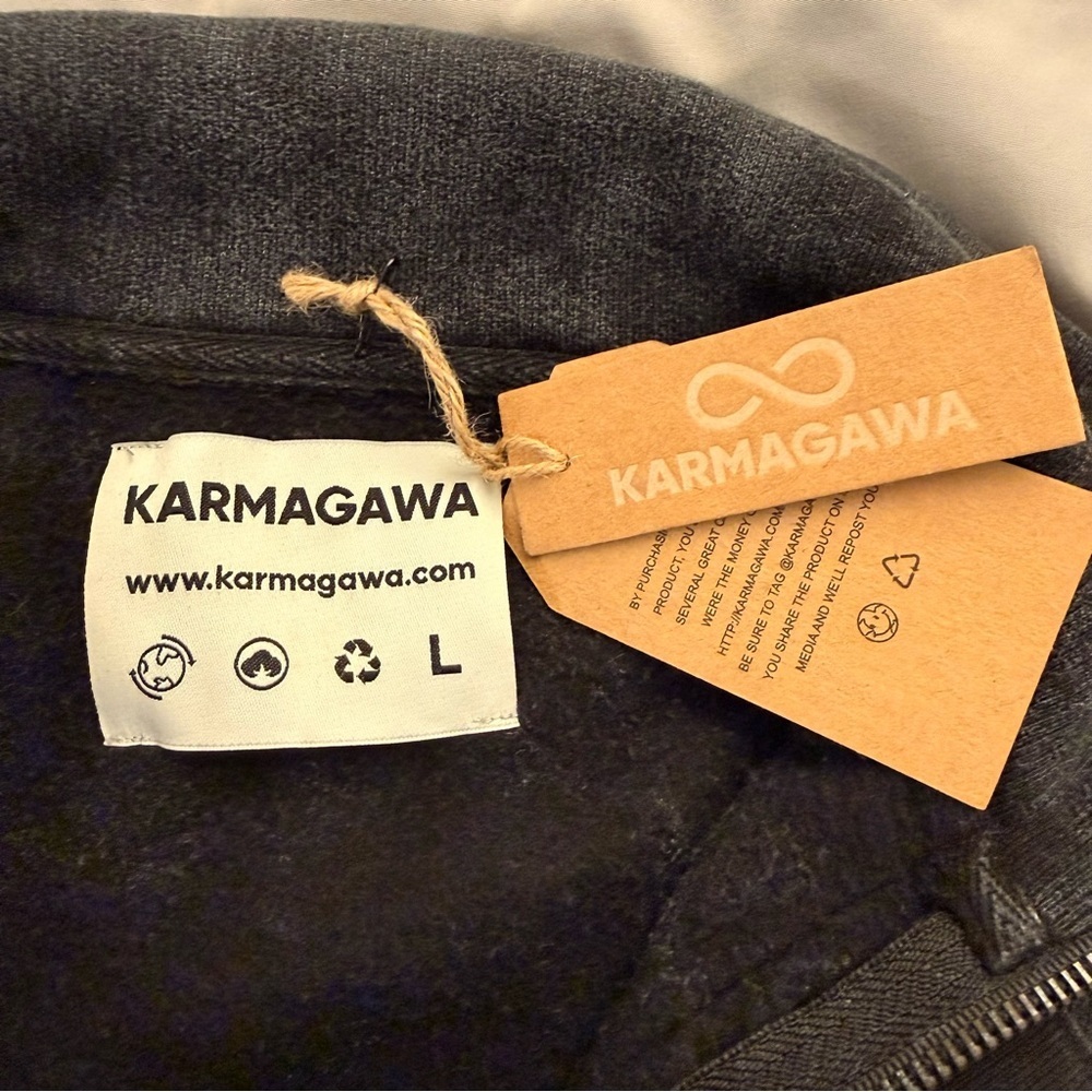 Karmagawa Peru 1/4 Zip Sweater NWT - Picture 5 of 6